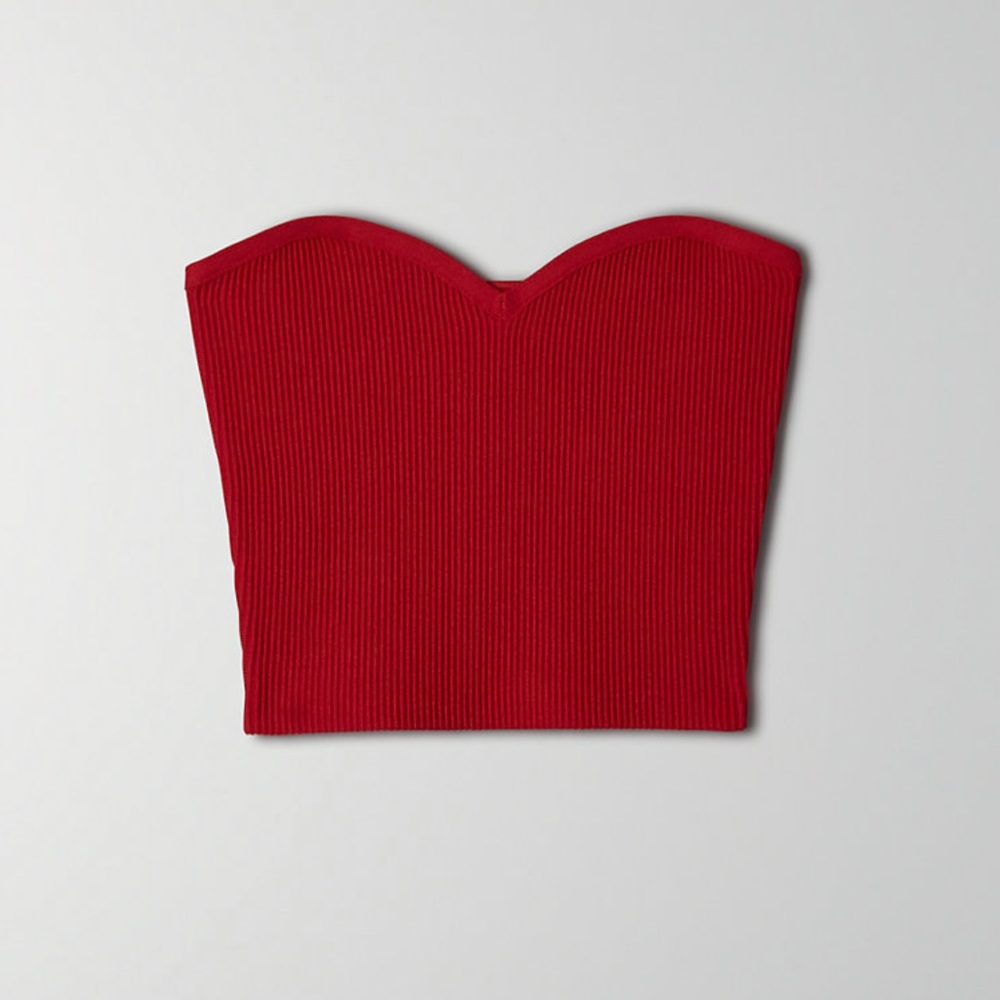 Aritzia Babaton Ribbed Knit Tube Top